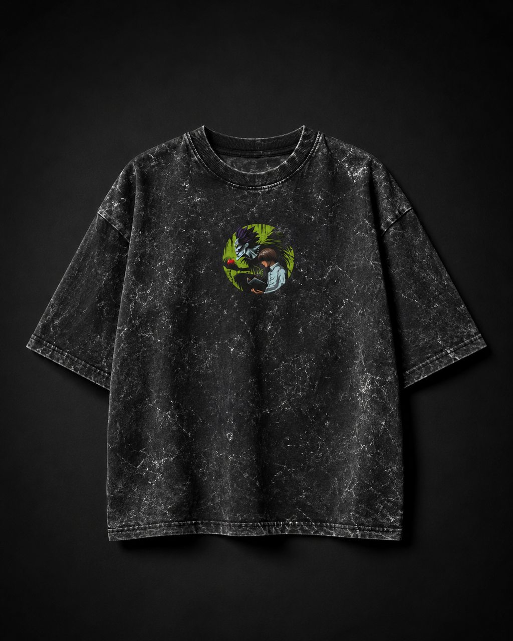 Unisex Acid Washed Oversized Tee