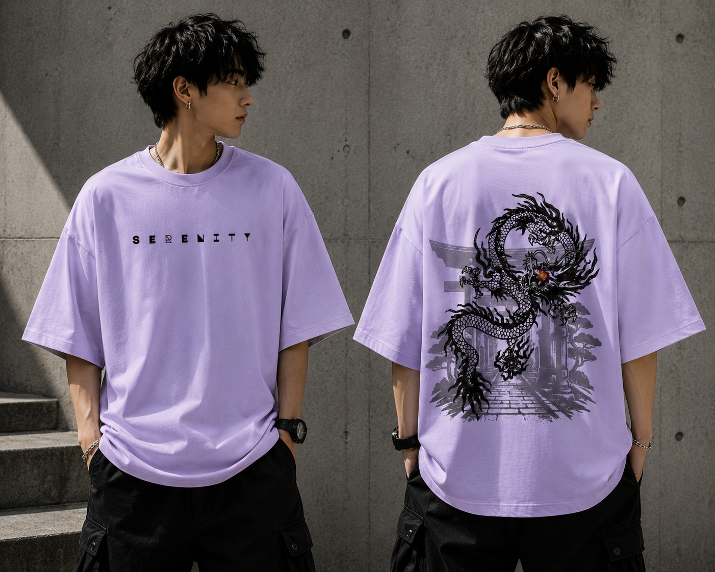 Unisex Terry Oversized Tee
