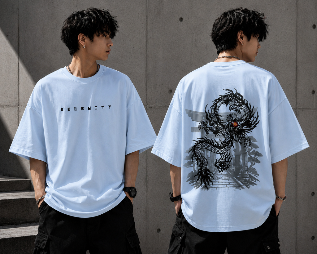 Unisex Terry Oversized Tee