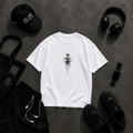 👹 Oni Demon Oversized Terry T-Shirt