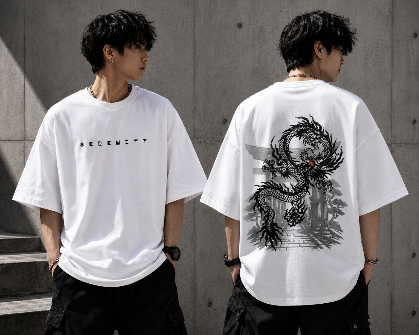 Unisex Terry Oversized Tee